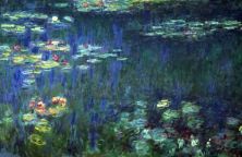 Haga click para ver la imagen ampliada waterlilies green reflection left part.jpg